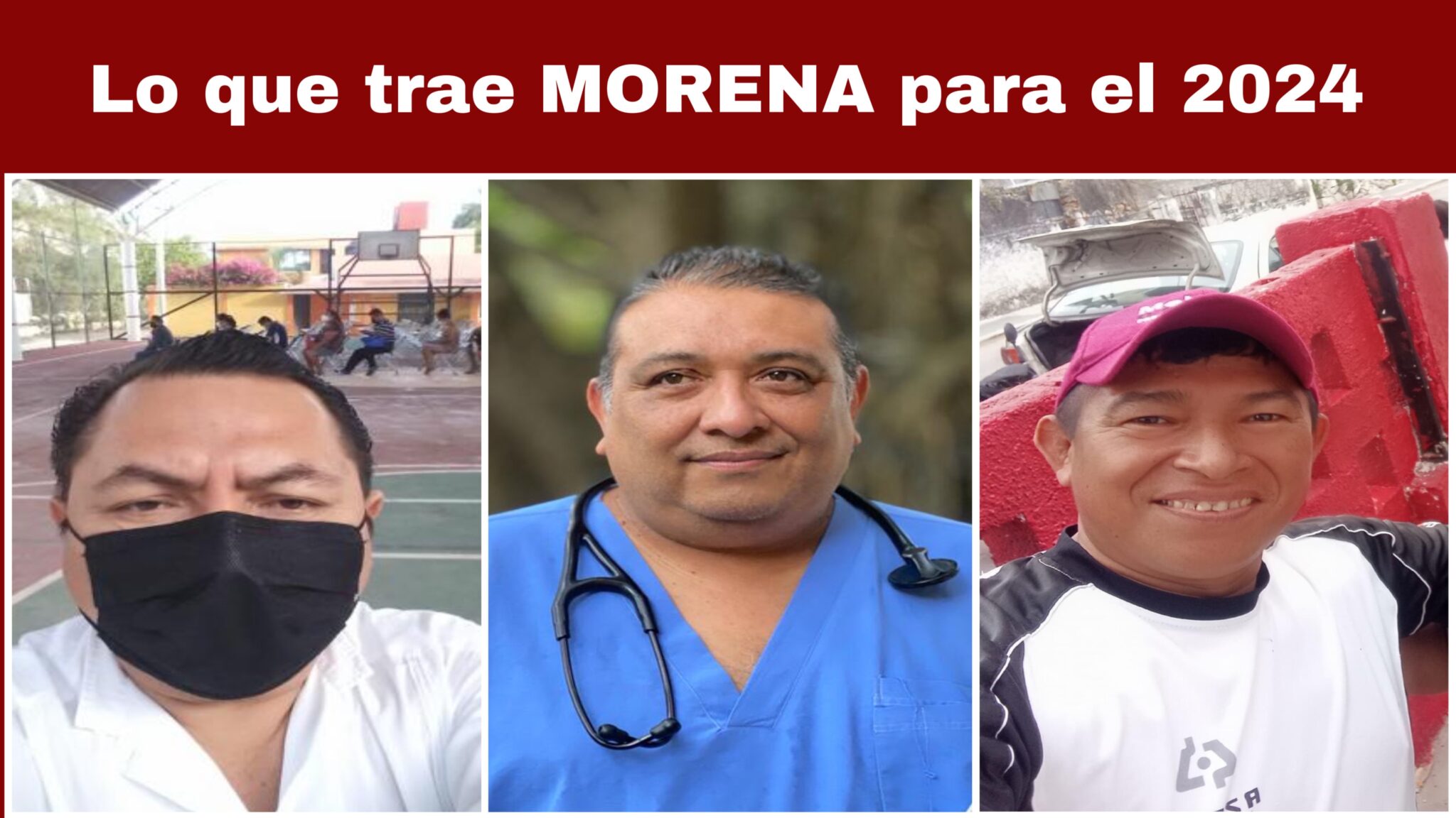 Lo que tiene MORENA para el 2024